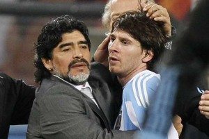 messi-maradona