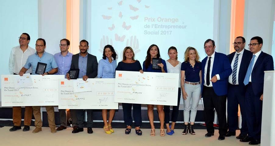 Orange Tunisie Dévoile Les Lauréats Du Prix Orange De Lentrepreneur Social Réalités Magazine 