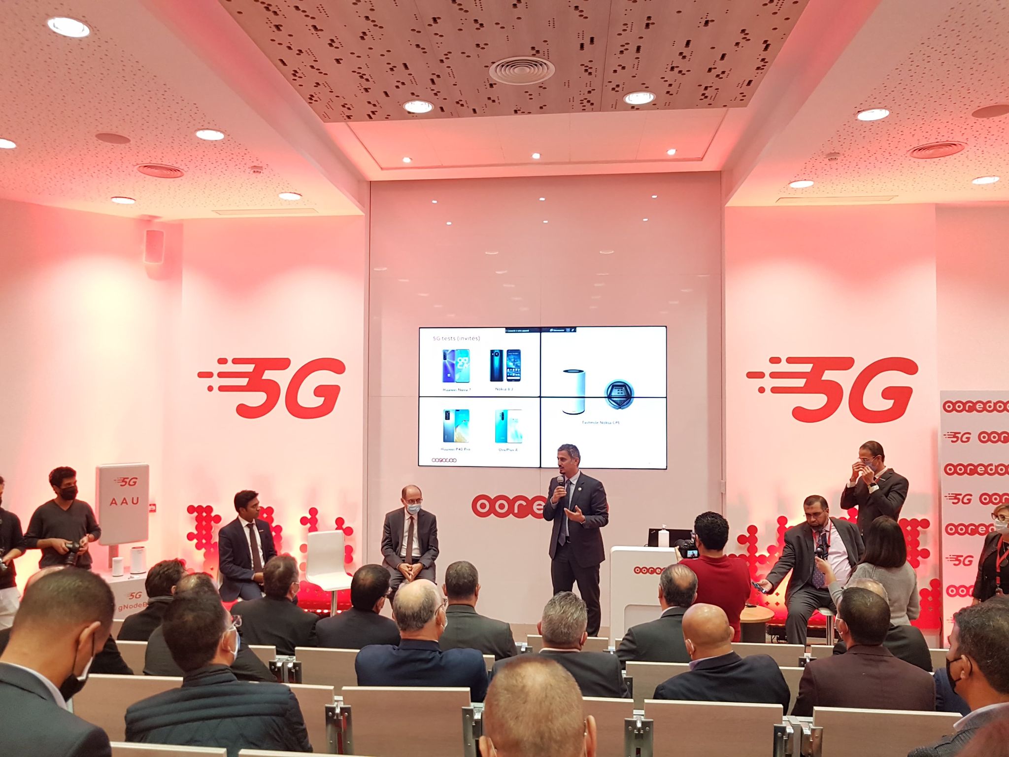 Ooredoo Tunisie Effectue Son 1er Test 5g Avec Un Débit De 22 Gbps