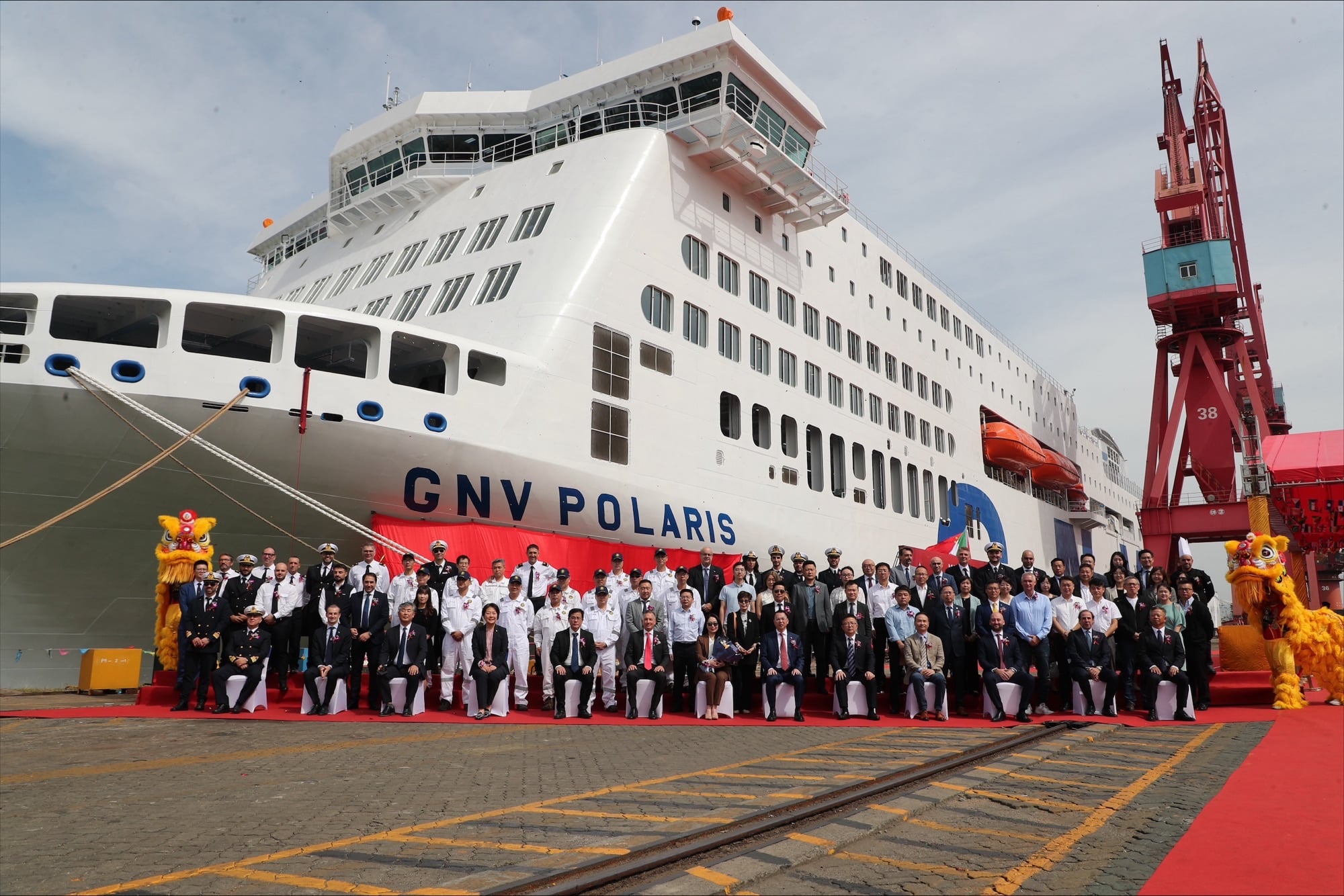 GNV célèbre la livraison de son tout nouveau ferry « Le Polaris » – Réalités Magazine