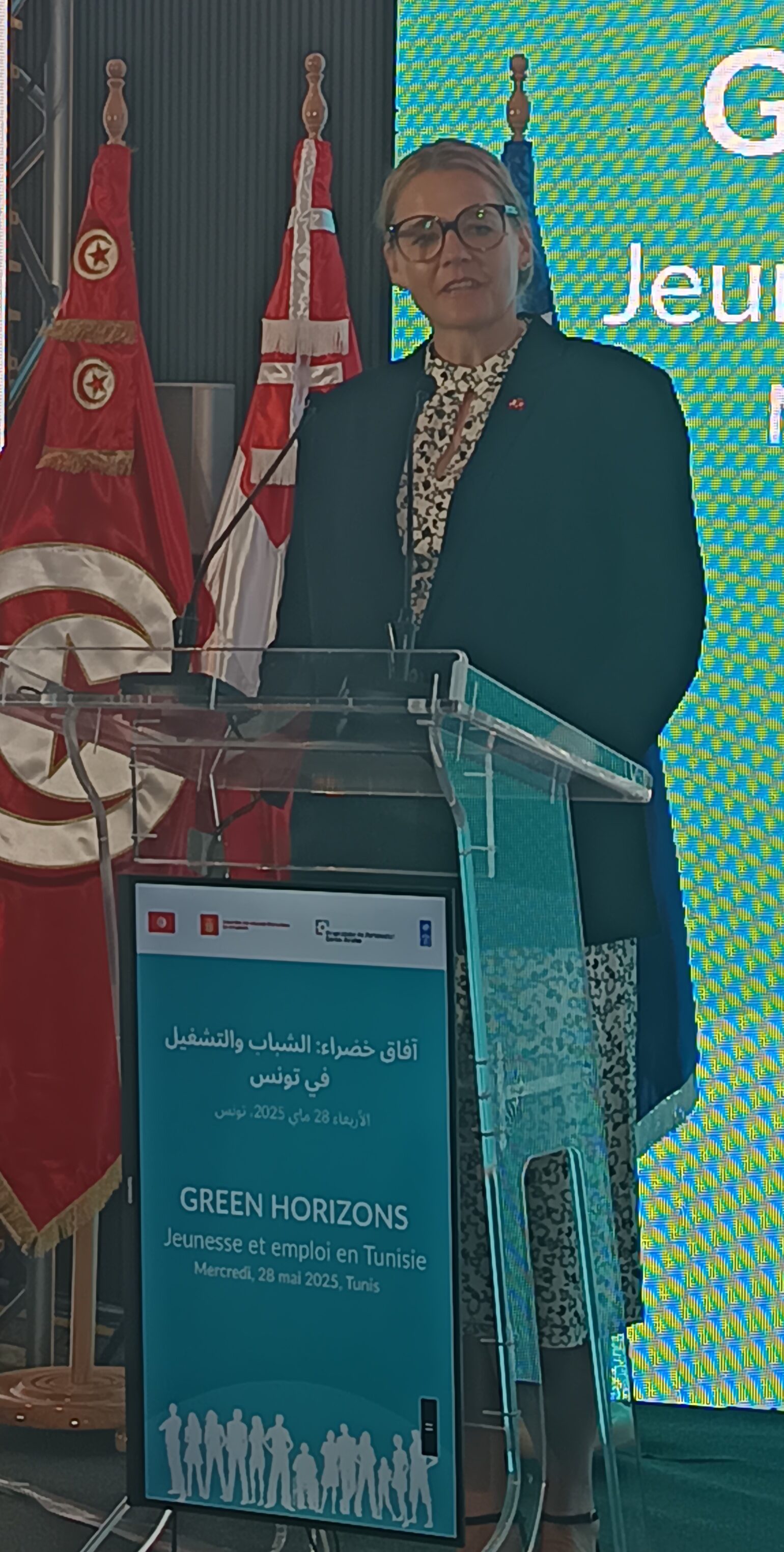Katrine From Hoyer, ambassadrice du Danemark en Algérie et en Tunisie.