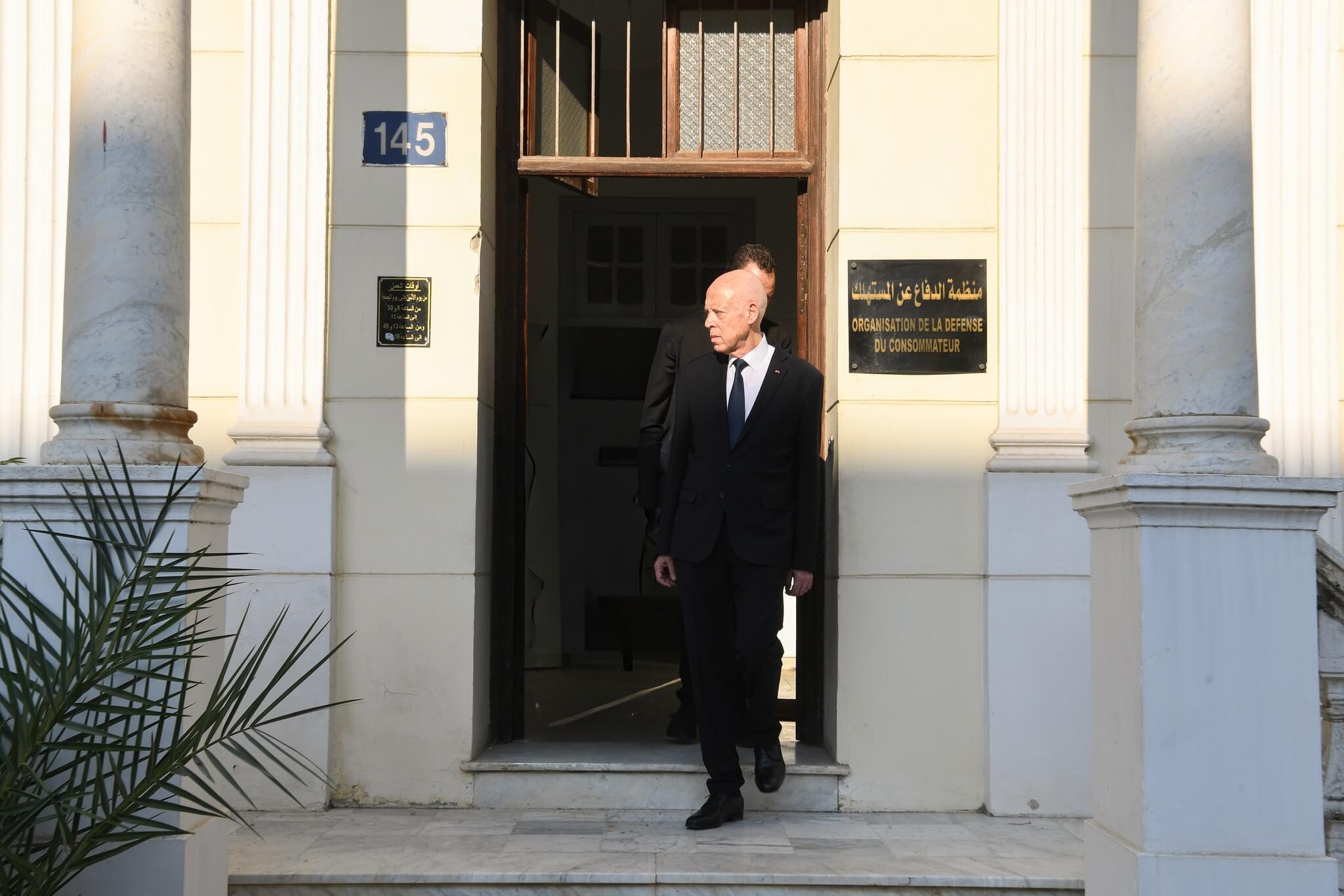 Kaïs Saïed visite le futur siège du Conseil supérieur de l’éducation et de l’enseignement (Photos)