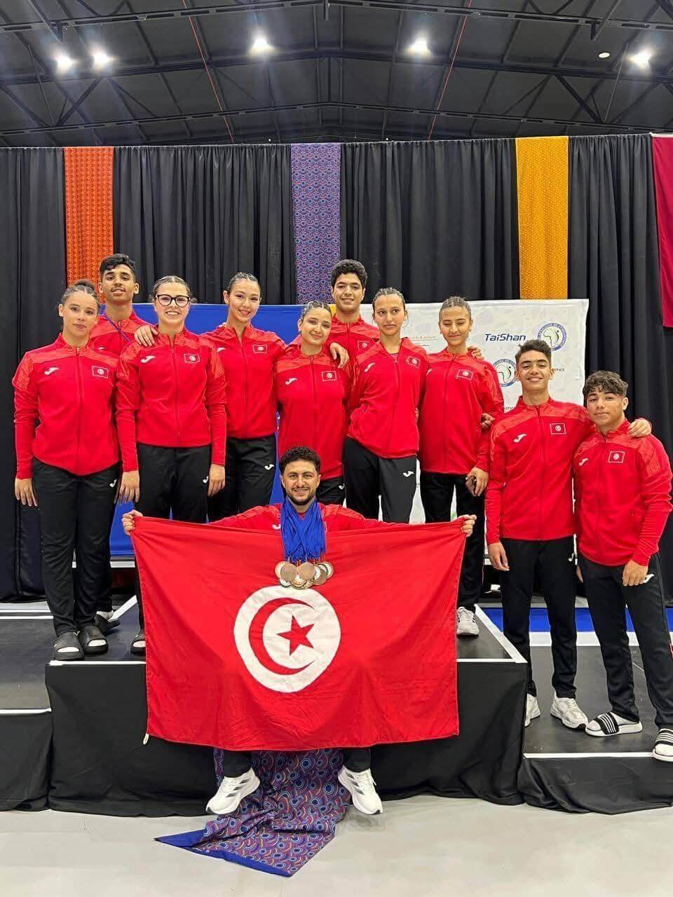 Trampoline : la Tunisie brille sur la scène africaine avec sept médailles