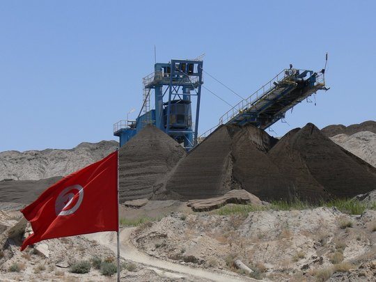 Extraction de phosphates